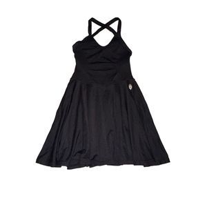 Free People Black Strappy Dress